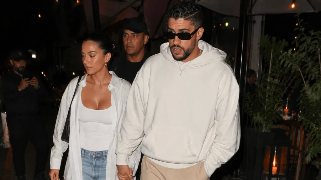 Bad Bunny out with his partner, a personal side of his 2026 net worth story