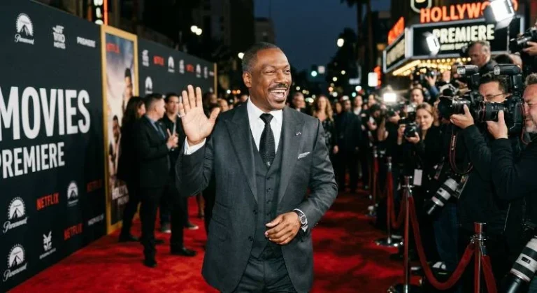 Eddie Murphy net worth Hollywood red carpet appearance