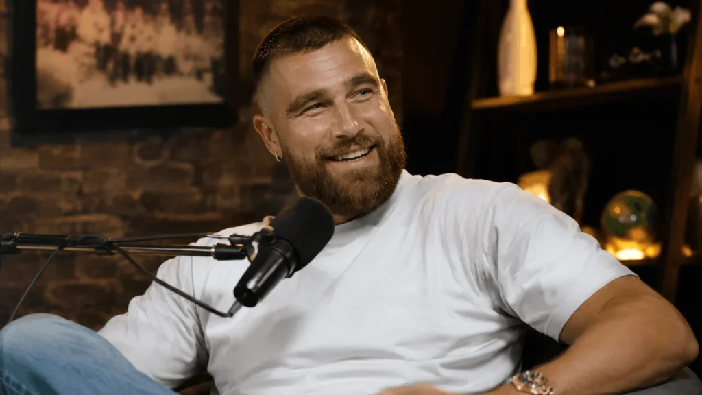Travis Kelce net worth New Heights podcast income
